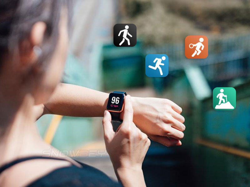 R98 is a small fitness tracker to track your daily activities
