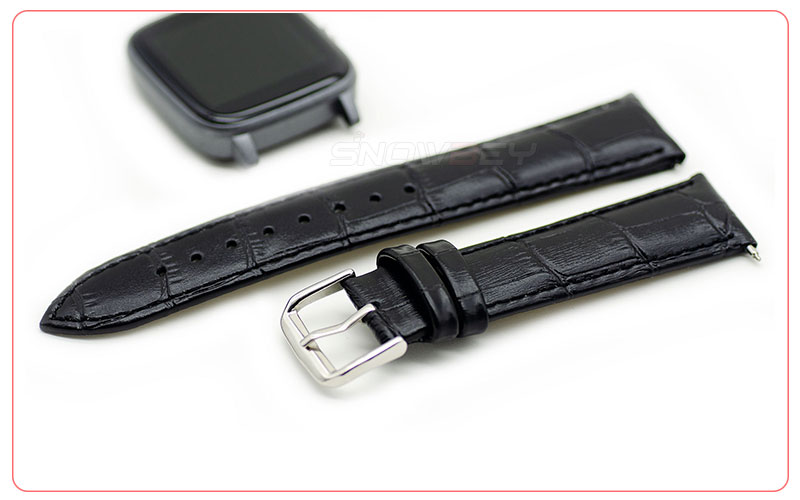 Snowbey free leather strap for fitness watch