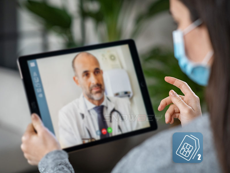 S10 4G phone pad has 2 SIM slots to make phone calls