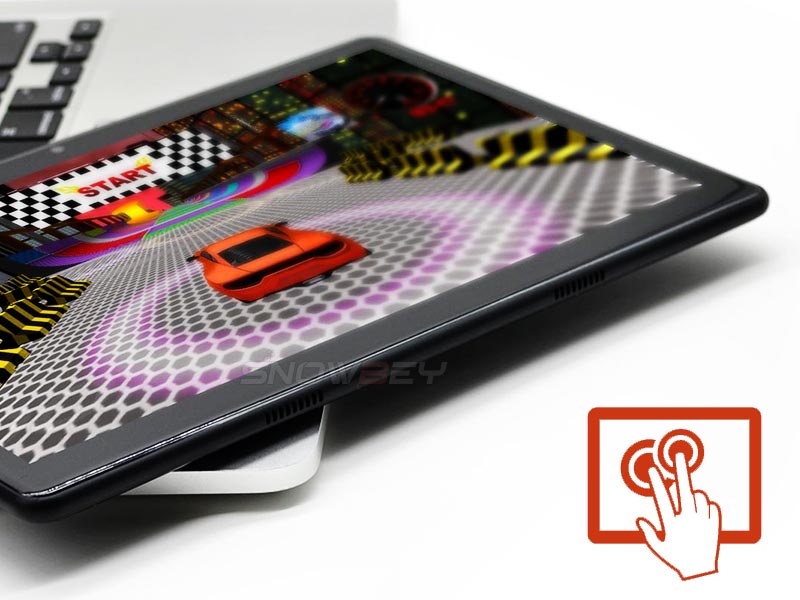 T10 tablet has a 10 inch multi-touch screen