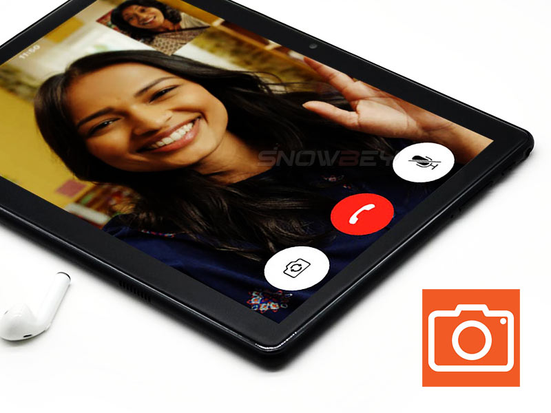 T10 has a front camera and a rear camera for video chat
