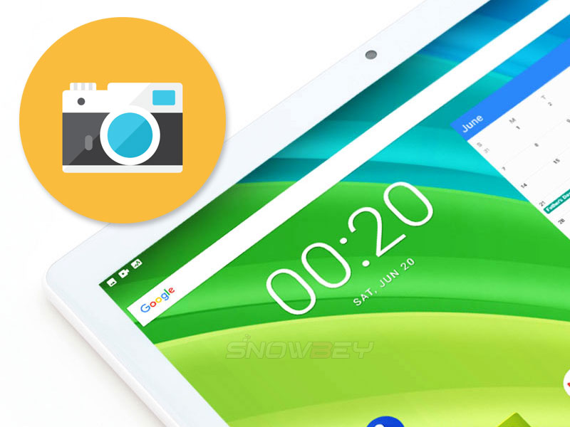 T10 has front and rear dual cameras to have online video chat