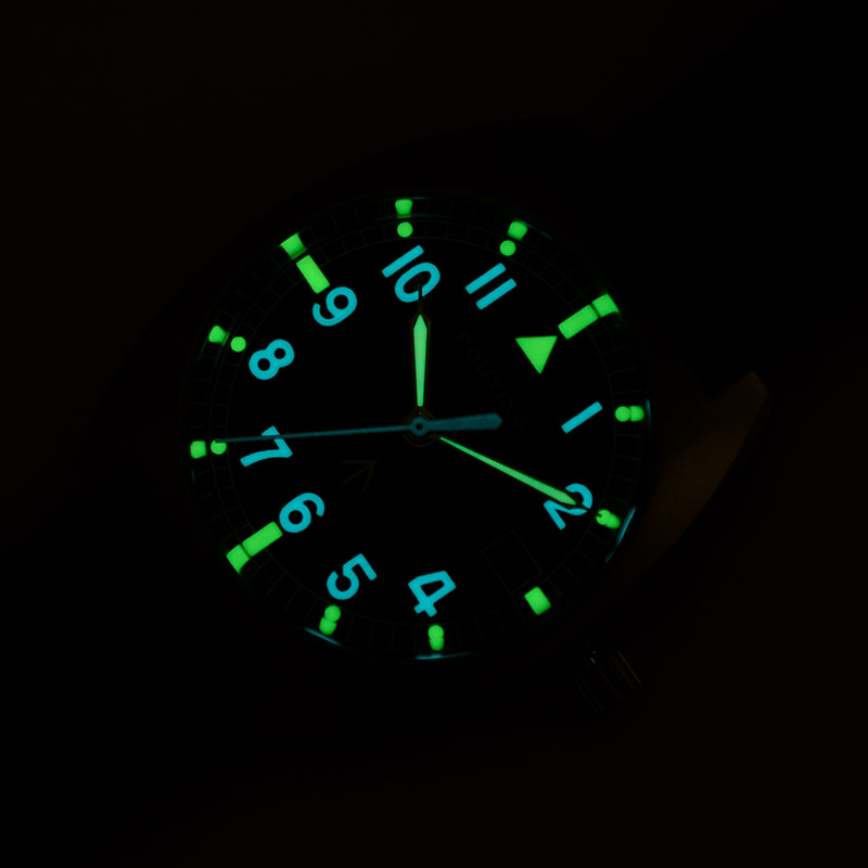 Swiss Super Lume Men's Automatic Watch with Calendar