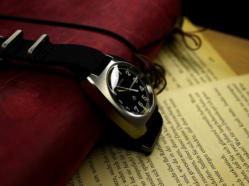 Pouying Royalbar 316L stainless steel mechanical watch 10ATM waterproof