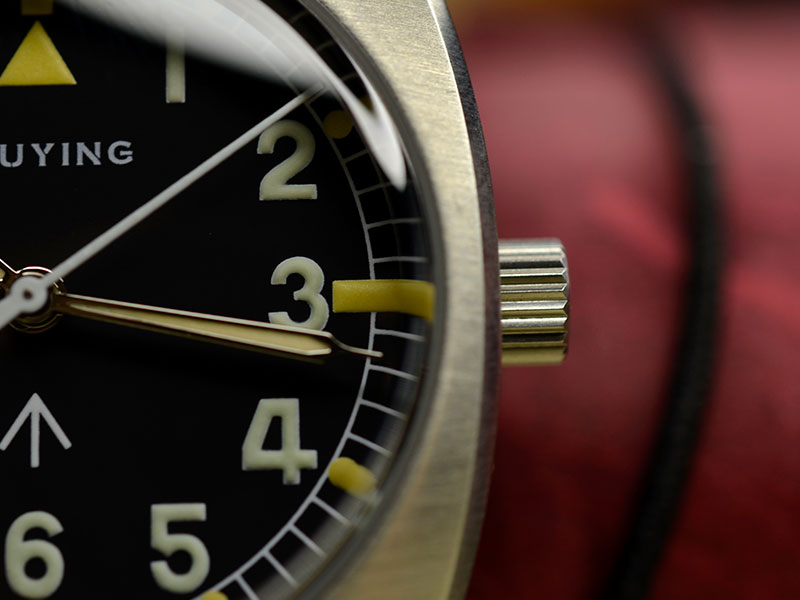 Pouying Royalbar 316L stainless steel mechanical watch 10ATM waterproof